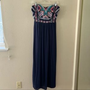 Maurices Strapless Dress SZ LG